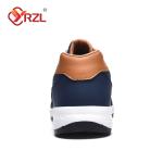 "YRZL Men's Waterproof Walking Sneakers – Non-Slip Leather Sports Shoes for Spring & Autumn!"