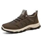 Men's Soft Hiking Shoes – Breathable Mesh Summer Sneakers, Lightweight