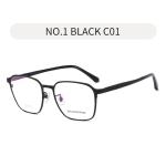 Reven Jate 71075 Titanium Optical Glasses – Stylish Prescription Eyewear for Men and Women.