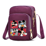 Mickey Minnie Mouse Shoulder Bag, Crossbody Purse, Women & Girls Handbag, Gift.