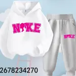 2024 Hello Kitty Hoodie Set for Kids (4-14) – Sweatshirt & Trousers.