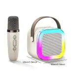 K12 Bluetooth Microphone & Speaker Set – Wireless All-in-One Family KTV for Kids & Adults. Perfect for karaoke fun with friends and family!