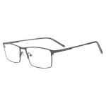 Metal Full Rim Glasses Men Rectangle Prescription Eyeglass Frames For Optical Lenses Myopia and Presbyopia