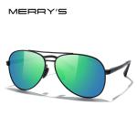 MERRYS DESIGN Polarized Pilot Sunglasses – Classic style for men and women, UV400 protection, gradient lenses, perfect for driving.