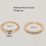 "Luxury Zircon Heart Ring