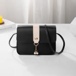 "2024 New Fashion PU Handbag: Mini square tote, reusable storage bag with handle and shoulder strap.