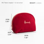 Small Velvet Makeup Purse, Mini Cosmetic Bag, Portable Coin Pouch, Women’s Fashion Wallet