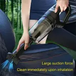 Wireless Vacuum Cleaner Powerful Suction Rechargeable Handheld Vacuum Cleaner Quick Charge for Car Home Pet Hair