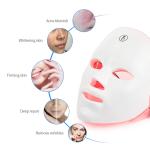 "Rechargeable 7-Color LED Facial Mask – Skin Rejuvenation, Face Lifting & Whitening!"