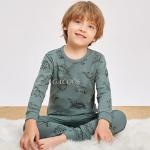 Winter Pajamas for Kids (3-14 Years) - Long Sleeved Cotton Sleepwear for Boys & Girls.