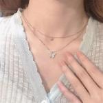 Unique Design Exquisite Sparkling Pendant Necklace