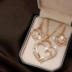 "Exquisite Double Heart Necklace