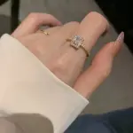 Luxury Classic Moissanite Wedding Engagement Rings