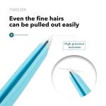 MR.GREEN Eyebrow Tweezer - Colorful stainless steel, slanted tip for precise hair removal and makeup application.