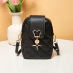 2024 Disney Mickey Mouse Crossbody Bag, Fashion Diamond Embroidery, Casual Shoulder Bag for Women & Girls