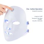 "Rechargeable 7-Color LED Facial Mask – Skin Rejuvenation, Face Lifting & Whitening!"