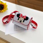 New Disney Mickey Mouse Shoulder Bag, Cute Kids Messenger Bag, Fashion Coin Purse for Girls.