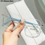 2023 Fashion Myopic Glasses – Trendy Transparent Big Frame Eyewear for Men and Women. Stylish Myopia Goggles!