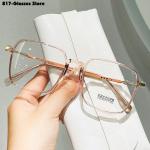2023 Fashion Myopic Glasses – Trendy Transparent Big Frame Eyewear for Men and Women. Stylish Myopia Goggles!