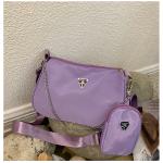 Simple Small Crossbody Bag for Women – Solid Color Shoulder & Armpit Casual Bag