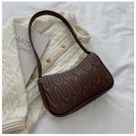 "Fashion Women’s Handbag: PU leather, luxury shoulder bag, solid color messenger for casual wear."