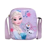 2025 Disney Princess "Frozen 2" Elsa Crossbody Bag, Girls Casual Fashion Shoulder Handbag.