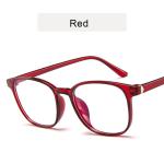 RMM Retro Men’s & Women’s Eyeglasses – Fashionable Transparent Pink Plastic Frame, Anti-Blue Light Computer Glasses!