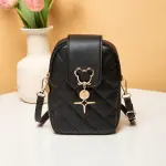 2024 Disney Mickey Mouse Crossbody Bag, Fashion Diamond Embroidery, Casual Shoulder Bag for Women & Girls