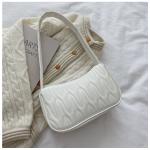 "Fashion Women’s Handbag: PU leather, luxury shoulder bag, solid color messenger for casual wear."