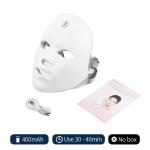 "Rechargeable 7-Color LED Facial Mask – Skin Rejuvenation, Face Lifting & Whitening!"