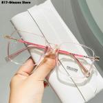 2023 Fashion Myopic Glasses – Trendy Transparent Big Frame Eyewear for Men and Women. Stylish Myopia Goggles!