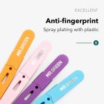 MR.GREEN Eyebrow Tweezer - Colorful stainless steel, slanted tip for precise hair removal and makeup application.