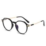 TR90 ultra-light optical prescription eyewear for men and women, vintage style, myopia glasses.