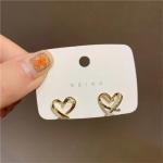 1/2/3 Pairs All-Match Heart-Shaped Pearl Earrings – Elegant, Fashionable, Highly Rated.