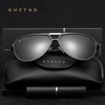 GUZTAG UV400 Polarized Sunglasses – Unisex Fashionable Aluminum Frame, Classic Design for Men and Women.