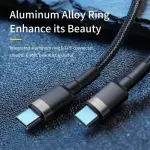"Xiaomi 120W Fast Charging Cable – USB-C to USB-C for iPhone 15, Samsung S24, Xiaomi 14, and More!"