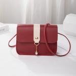 "2024 New Fashion PU Handbag: Mini square tote, reusable storage bag with handle and shoulder strap.