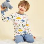 Winter Pajamas for Kids (3-14 Years) - Long Sleeved Cotton Sleepwear for Boys & Girls.