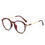 TR90 ultra-light optical prescription eyewear for men and women, vintage style, myopia glasses.