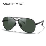 MERRYS DESIGN Polarized Pilot Sunglasses – Classic style for men and women, UV400 protection, gradient lenses, perfect for driving.