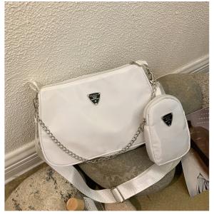 Simple Small Crossbody Bag for Women – Solid Color Shoulder & Armpit Casual Bag