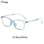 Silicone Kids Blue Light Glasses, Clear Computer Spectacles, Boys & Girls Prescription Frames.