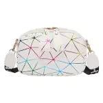 "2024 New Small Zipper Crossbody Bag: PU leather, shoulder messenger bag, stylish phone purse for women."