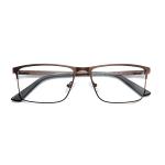 ZENOTTIC 2024 Men’s Titanium Alloy Optical Glasses – Ultralight Square Metal Frame, Fashionable Non-Prescription Eyewear.