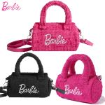 Fashion Pillow Barbie Bag, Kawaii Cylindrical Handbag, Pink & Black Women’s Gift.
