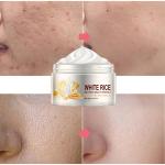 "White Rice Moisturizing Cream – Fades Dark Spots, Freckles & Melanin, Reduces Wrinkles, and Promotes Youthful Skin!"