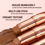 O.TWO.O Contour Stick: Sculpt, conceal, and brighten effortlessly for a flawless look!