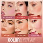 O.TWO.O 3-in-1 Stick: Buildable, waterproof cream for eyes, cheeks, and lips. Lightweight, multi-purpose makeup.