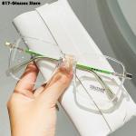 2023 Fashion Myopic Glasses – Trendy Transparent Big Frame Eyewear for Men and Women. Stylish Myopia Goggles!
