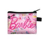 Barbie Movie Wallet, Cute Pink Coin Purse, Cartoon Card Holder for Girls, Kids Birthday Gift.